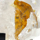 Unique Fire Quartz Dentritic Quartz Double Point With Rainbow With Stand