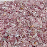 3 - 5mm Madagascar Rose Quartz Chips Gravel Wholesale - Wholesale Crystals