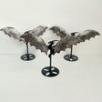 3 Pairs Volcano Agate Flying Dragon Carving With Stand (UV Reactive)1 - Wholesale Crystals