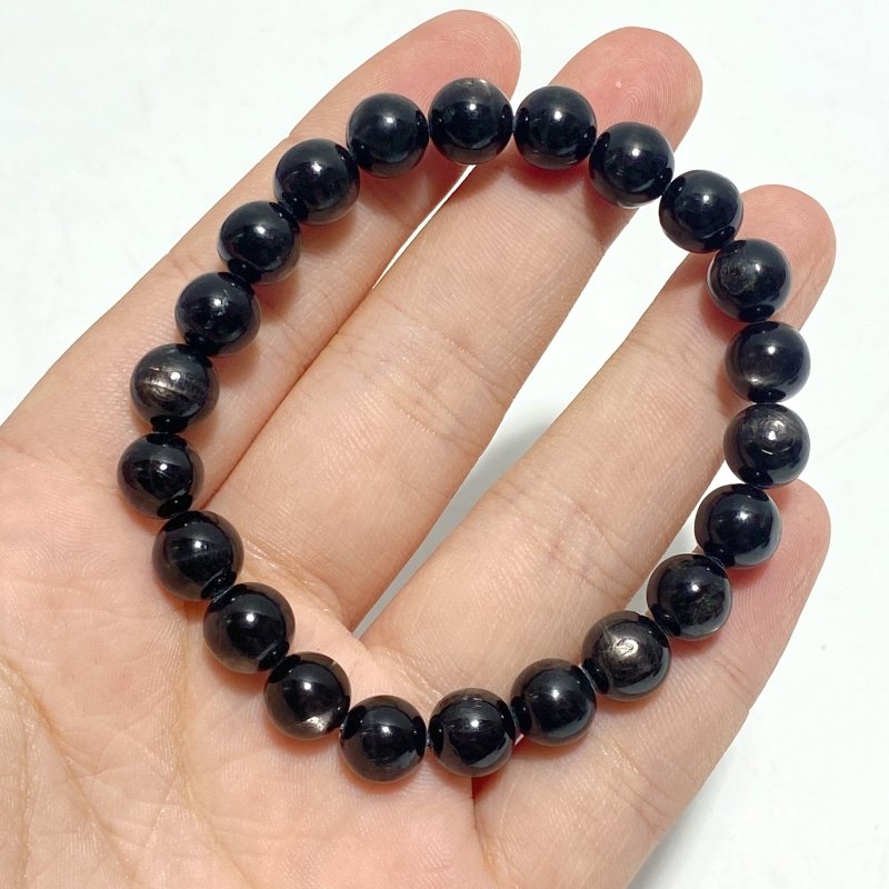 3 Pieces 8mm Hypersthene Bracelets - Wholesale Crystals