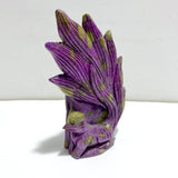 3 Pieces Atlantisite Nine - tailed Foxes Carving - Wholesale Crystals