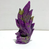 3 Pieces Atlantisite Nine - tailed Foxes Carving - Wholesale Crystals