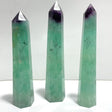 3 Pieces Beautiful Large Fluorite Point Dentritic For Collection - Wholesale Crystals