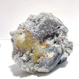 3 Pieces Black Clear Quartz Cluster Skull Carving - Wholesale Crystals