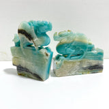 3 Pieces Caribbean Calcite Flying Dragon Castle Carving - Wholesale Crystals