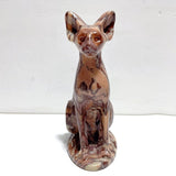 3 Pieces China Red Stone Cat Carving - Wholesale Crystals