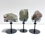 3 Pieces Garden Quartz Free Form With Stand - Wholesale Crystals