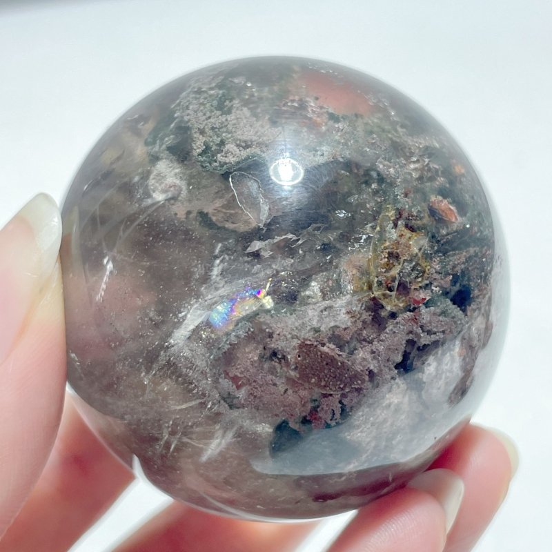 3 Pieces Garden Quartz Sphere For Collection - Wholesale Crystals