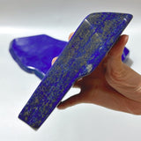 3 Pieces Gem Grade Lapis Lazuli Polished Large Free Form - Wholesale Crystals