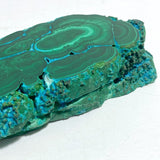3 Pieces High Quality Beautiful Chrysocolla Mixed Malachite Slab Specimen 8 - Wholesale Crystals