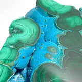 3 Pieces High Quality Chrysocolla Mixed Malachite Slab Specimen 11 - Wholesale Crystals