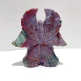 3 Pieces Large Ocean Jasper Seraphim Angel Carving - Wholesale Crystals