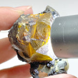 3 Pieces Rare Green Garnet Mixed Pyrite Specimen - Wholesale Crystals