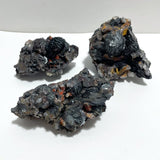 3 Pieces Raw Specularite Crystal Specimen Specular Hematite - Wholesale Crystals