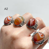 3 Style Vintage Carnelian Ring Wholesale - Wholesale Crystals