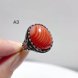 3 Style Vintage Carnelian Ring Wholesale - Wholesale Crystals