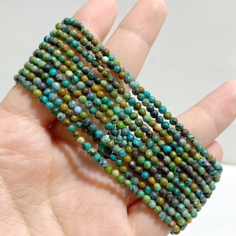 3 Types Mini Beads Bracelets Wholesale Indonesia Turquoise Larimar -Wholesale Crystals