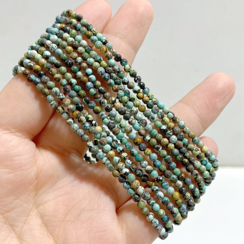 3 Types Mini Beads Bracelets Wholesale Indonesia Turquoise Larimar -Wholesale Crystals