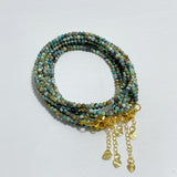 3 Types Mini Beads Necklace Wholesale Indonesia Turquoise Larimar -Wholesale Crystals