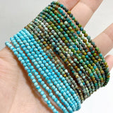 3 Types Mini Beads Necklace Wholesale Indonesia Turquoise Larimar -Wholesale Crystals