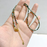 3 Types Mini Beads Necklace Wholesale Indonesia Turquoise Larimar -Wholesale Crystals