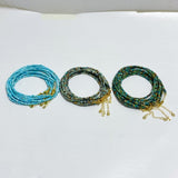 3 Types Mini Beads Necklace Wholesale Indonesia Turquoise Larimar -Wholesale Crystals