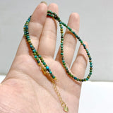 3 Types Mini Beads Necklace Wholesale Indonesia Turquoise Larimar -Wholesale Crystals
