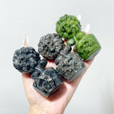 3 Types Skull Sunflower Carving Wholesale Green Jade Yooperlite Larvikite - Wholesale Crystals