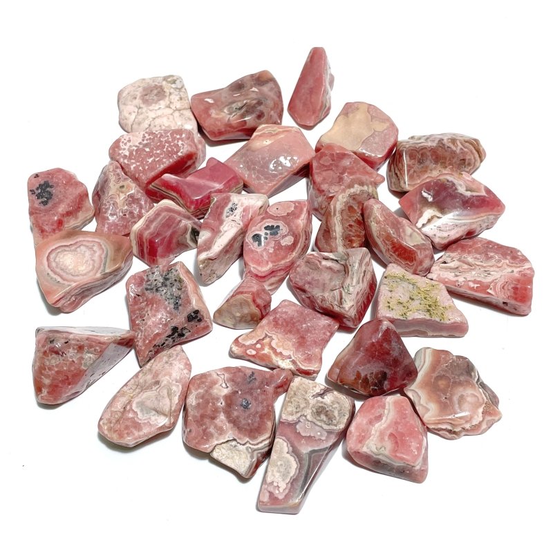 31 Pieces Rhodochrosite Free Form Mixed Size - Wholesale Crystals