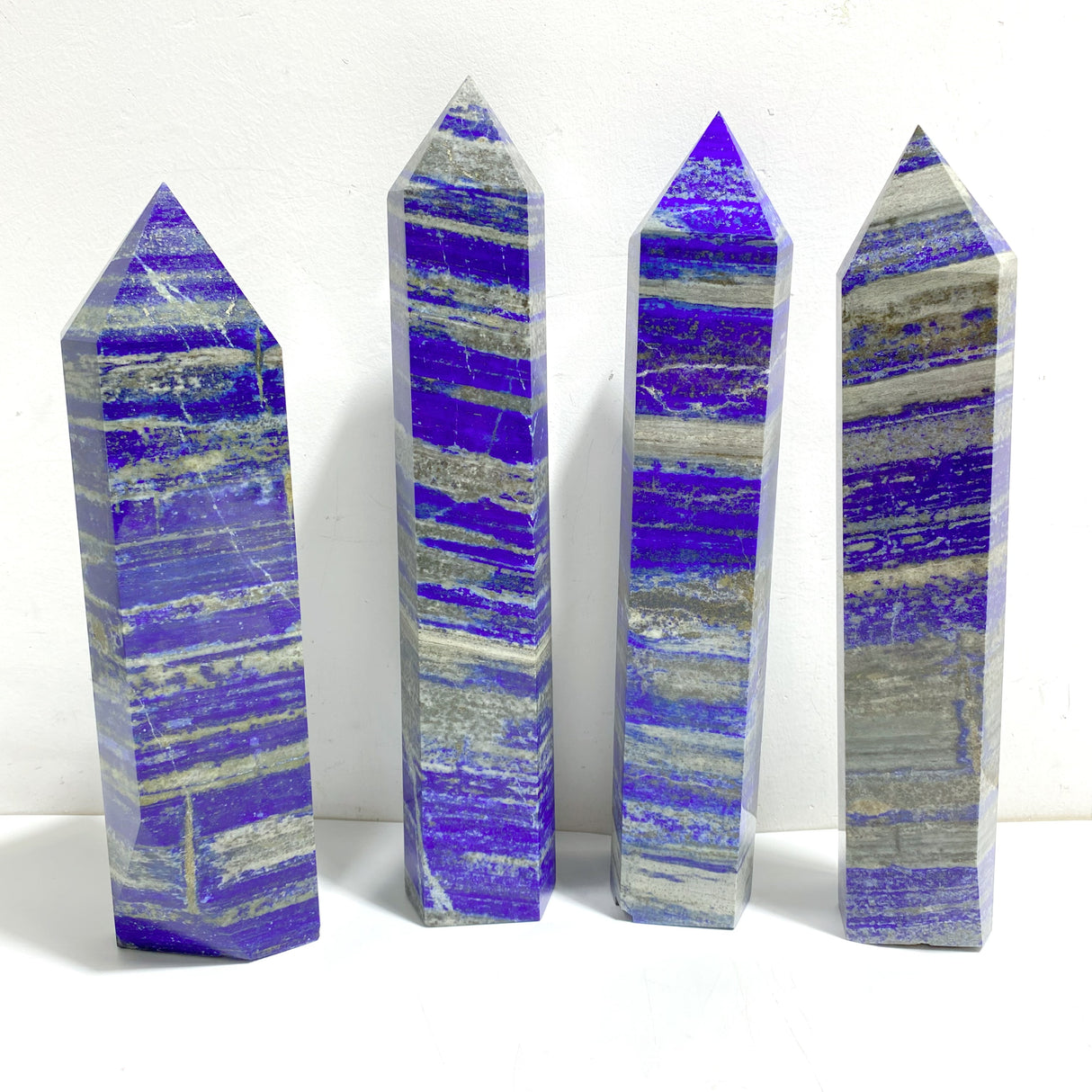 4 Pieces Large Lapis Lazuli Tower