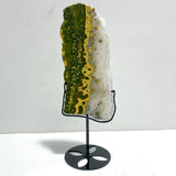 Unique 8th Vein Ocean Jasper Slab With Stand #12
