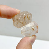 63 Pieces Mini Red Rutile Quartz Free Form Accessories For Jewelry Making DIY Pendant