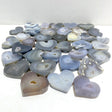 36 Pieces Geode Druzy Agate Heart -Wholesale Crystals