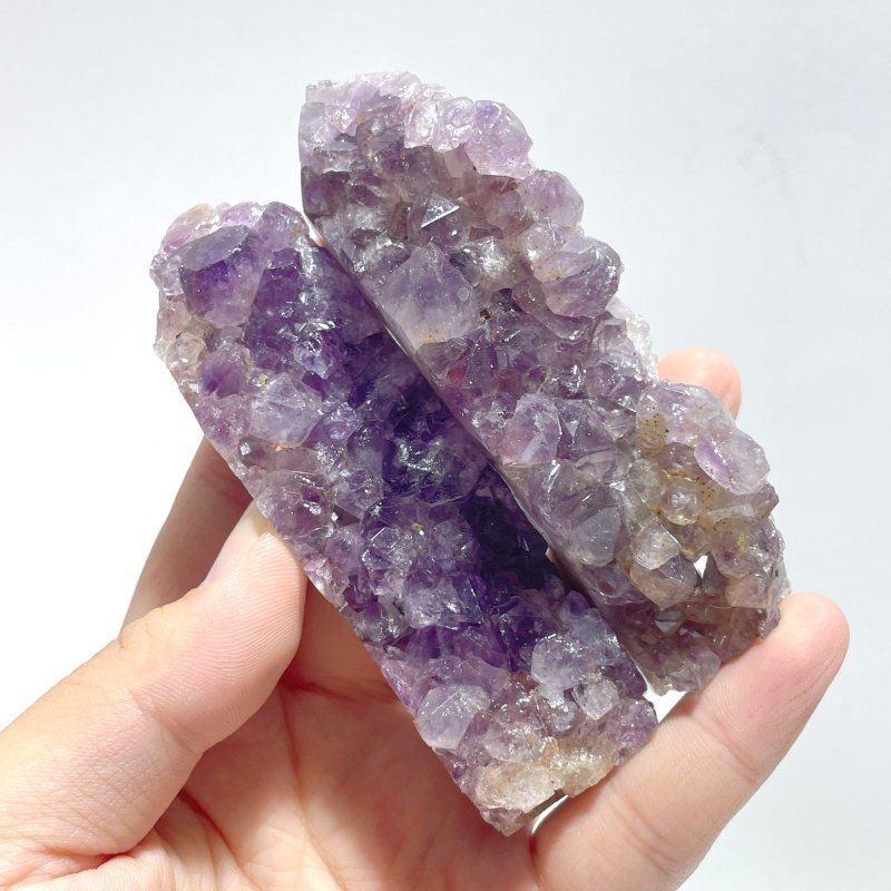 37 Pieces Amethyst Cluster Points - Wholesale Crystals