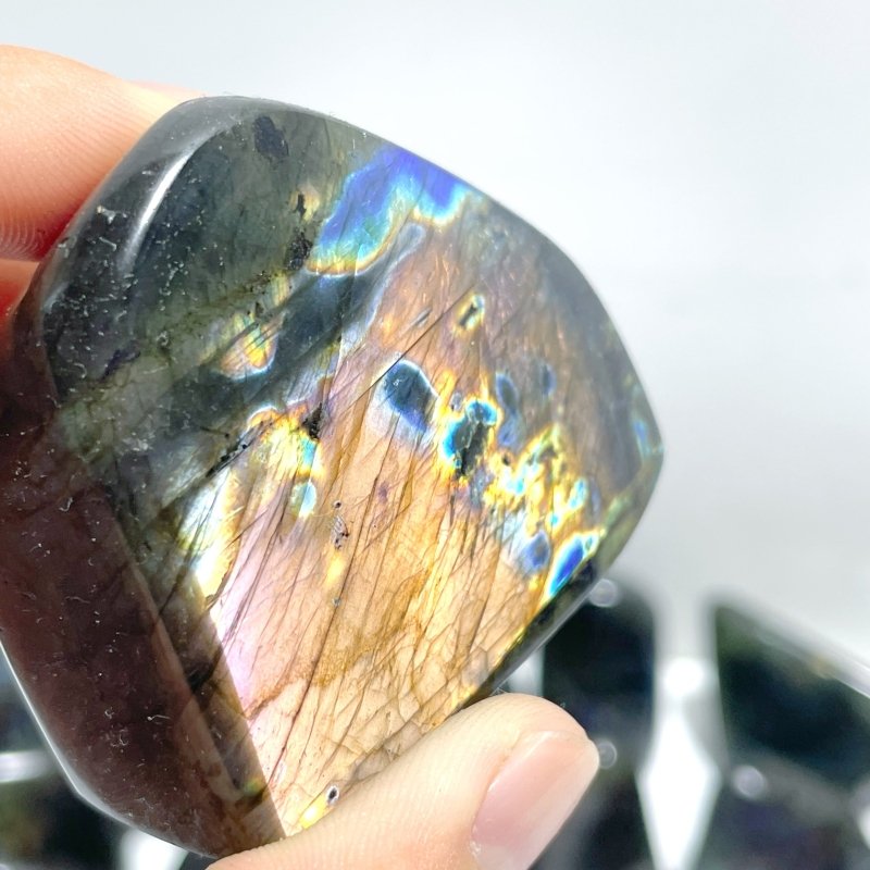 37 Pieces High Quality Polished Labradorite Free Form - Wholesale Crystals