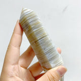 38 Pieces Stripe Agate Tower Points -Wholesale Crystals