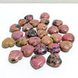 3CM Beautiful Rhodonite Heart Wholesale -Wholesale Crystals