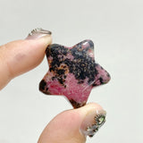 3CM Rhodonite Star Carving Wholesale -Wholesale Crystals