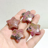 3CM Rhodonite Star Carving Wholesale -Wholesale Crystals