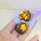 3CM Yooperlite Heart Wholesale - Wholesale Crystals