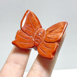 3D Butterfly Carving Wholesale Rose Quartz Sakura Flower Agate - Wholesale Crystals