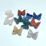 3D Butterfly Carving Wholesale Rose Quartz Sakura Flower Agate - Wholesale Crystals