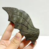 4 Pairs Pyrite Flying Dragon Wing Carving With Stand - Wholesale Crystals