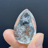 4 Pieces Butterfly Garden Quartz Inner Scene Carving - Wholesale Crystals