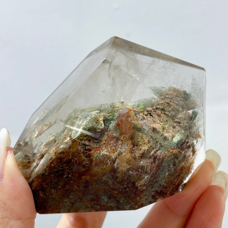 4 Pieces Clear Garden Quartz Free Form - Wholesale Crystals