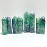 4 Pieces Double Point Feather Fluorite - Wholesale Crystals