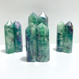 4 Pieces Double Point Feather Fluorite - Wholesale Crystals