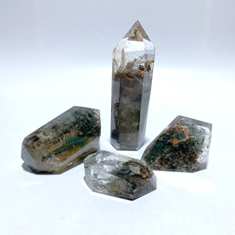 4 Pieces Garden Quartz Free Form 12 - Wholesale Crystals
