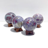 4 Pieces High Quality Large Unicorn Stone Spheres - Wholesale Crystals