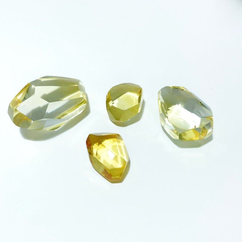 4 Pieces High Quality Natural Citrine Gem Grade Free Form - Wholesale Crystals